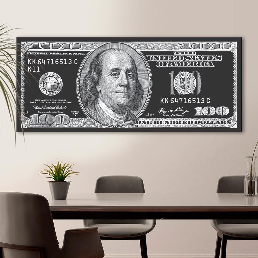 Картина на холсте Platinum Franklin 80x35 см (dol7_L)