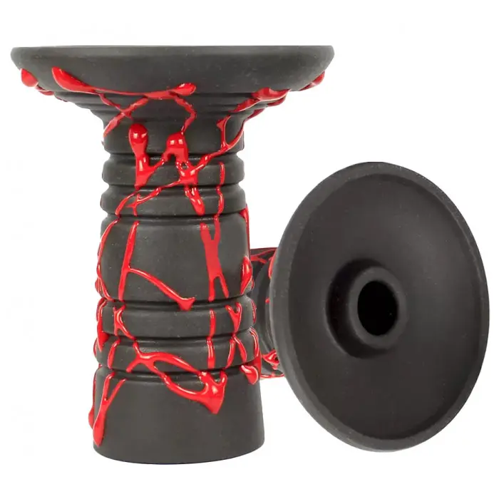 Чаша Gusto Bowls Alien Black Glaze Red (23764)