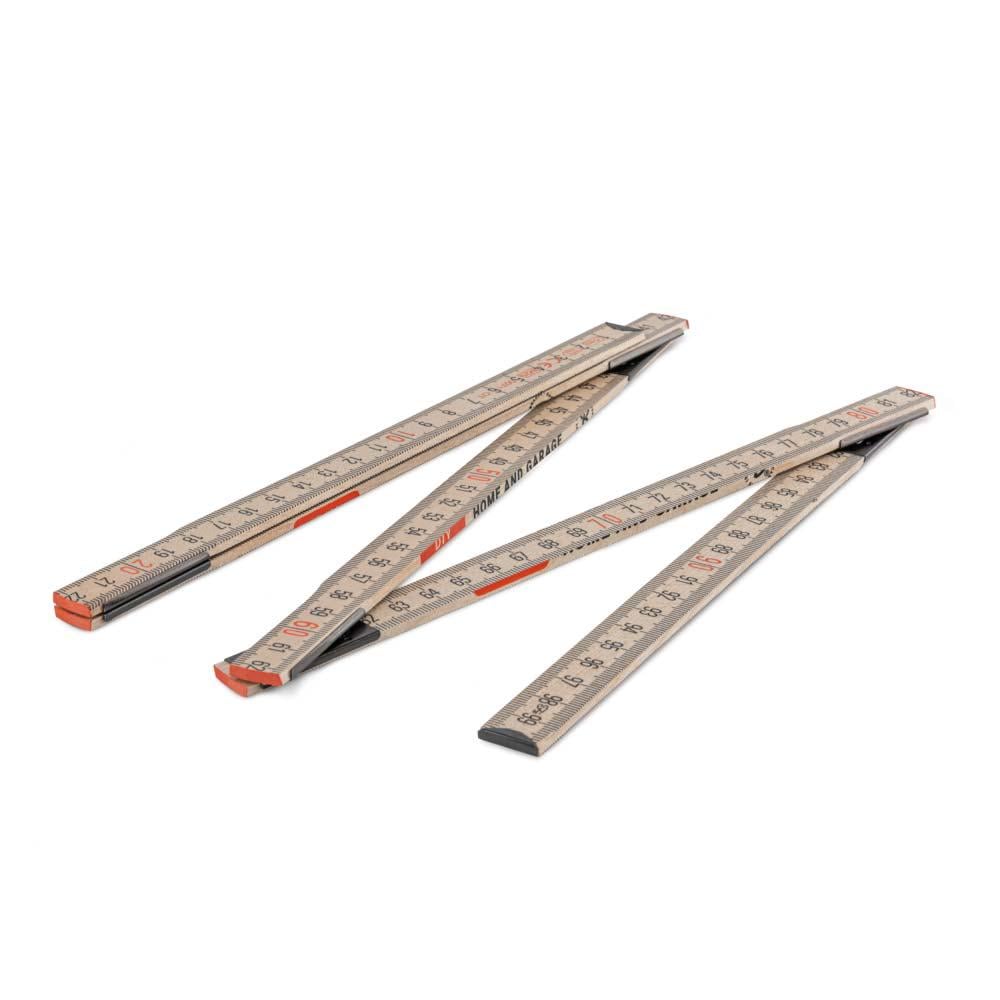 Линейка раскладная дерево 1 м пружина DIY-MFW11WD/24BOX