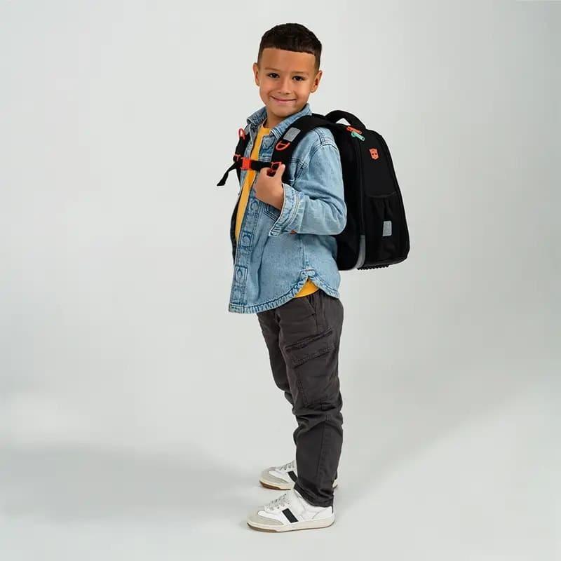 Школьный рюкзак каркасный Kite Education 555 TF 14 л Черный (TF25-555S) - фото 17 Школьный рюкзак каркасный Kite Education 555 TF 14 л Черный (TF25-555S) - фото 17