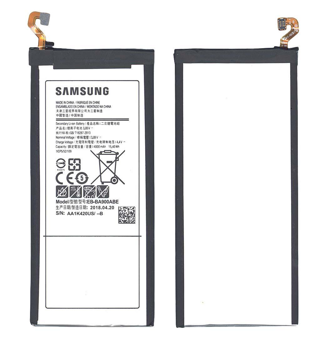 Акумулятор для смартфона Samsung EB-BA900ABE Galaxy A9 2016 SM-A900 3,85V 4000 mAh 15,40 Wh Black Акумулятор для смартфона Samsung EB-BA900ABE Galaxy A9 2016 SM-A900 3,85V 4000 mAh 15,40 Wh Black