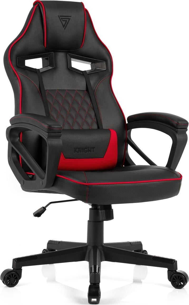 Комп'ютерне крісло для геймера Sense7 Knight black-red (326559) Комп'ютерне крісло для геймера Sense7 Knight black-red (326559)