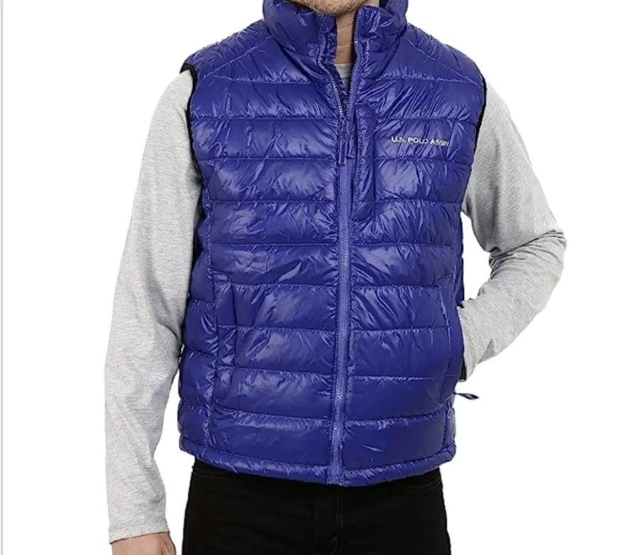 Жилетка чоловіча U.S. Polo ASSN L Синій (1005597)