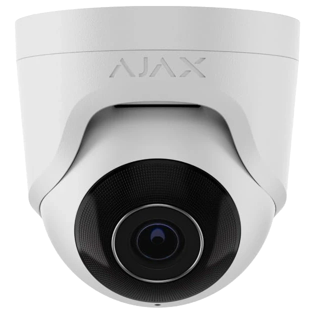 Відеокамера IP Ajax TurretCam 8EU ASP White 8МП 2,8 мм (2863454974) Відеокамера IP Ajax TurretCam 8EU ASP White 8МП 2,8 мм (2863454974)