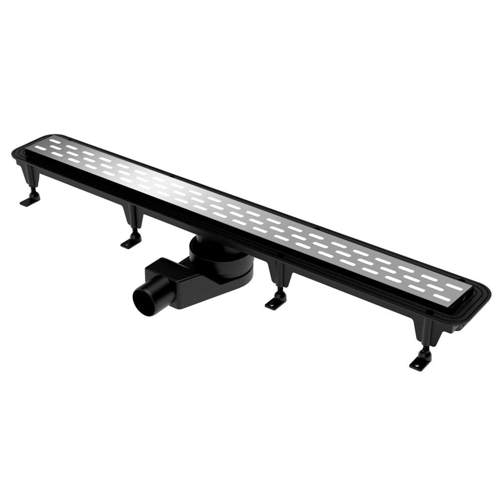 Душевой канал Waterway Stream с решеткой LINE 850 мм Черный (LM-WSB900001N2) Душевой канал Waterway Stream с решеткой LINE 850 мм Черный (LM-WSB900001N2)