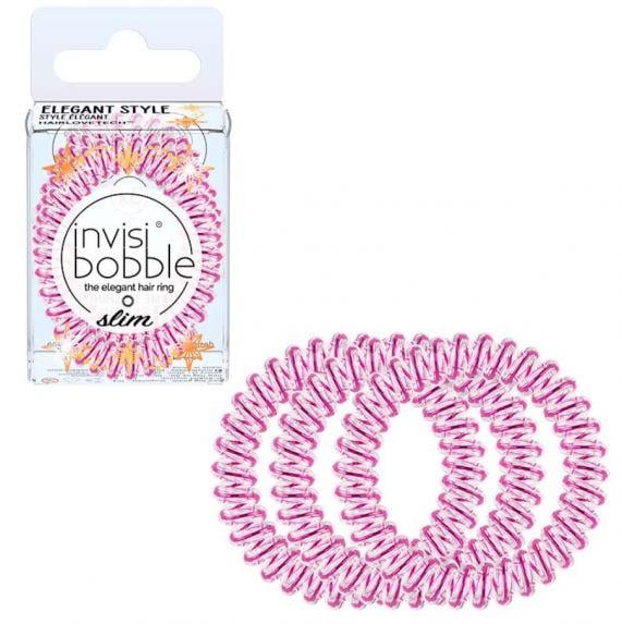 Резинка-браслет для волос Invisibobble SLIM Time To Shine La Vie en Rose 3 шт.