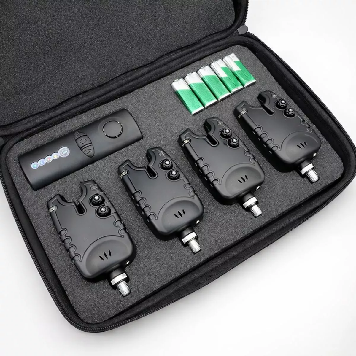 Набор сигнализаторов поклевки 4в1 с пейджером (32409162)