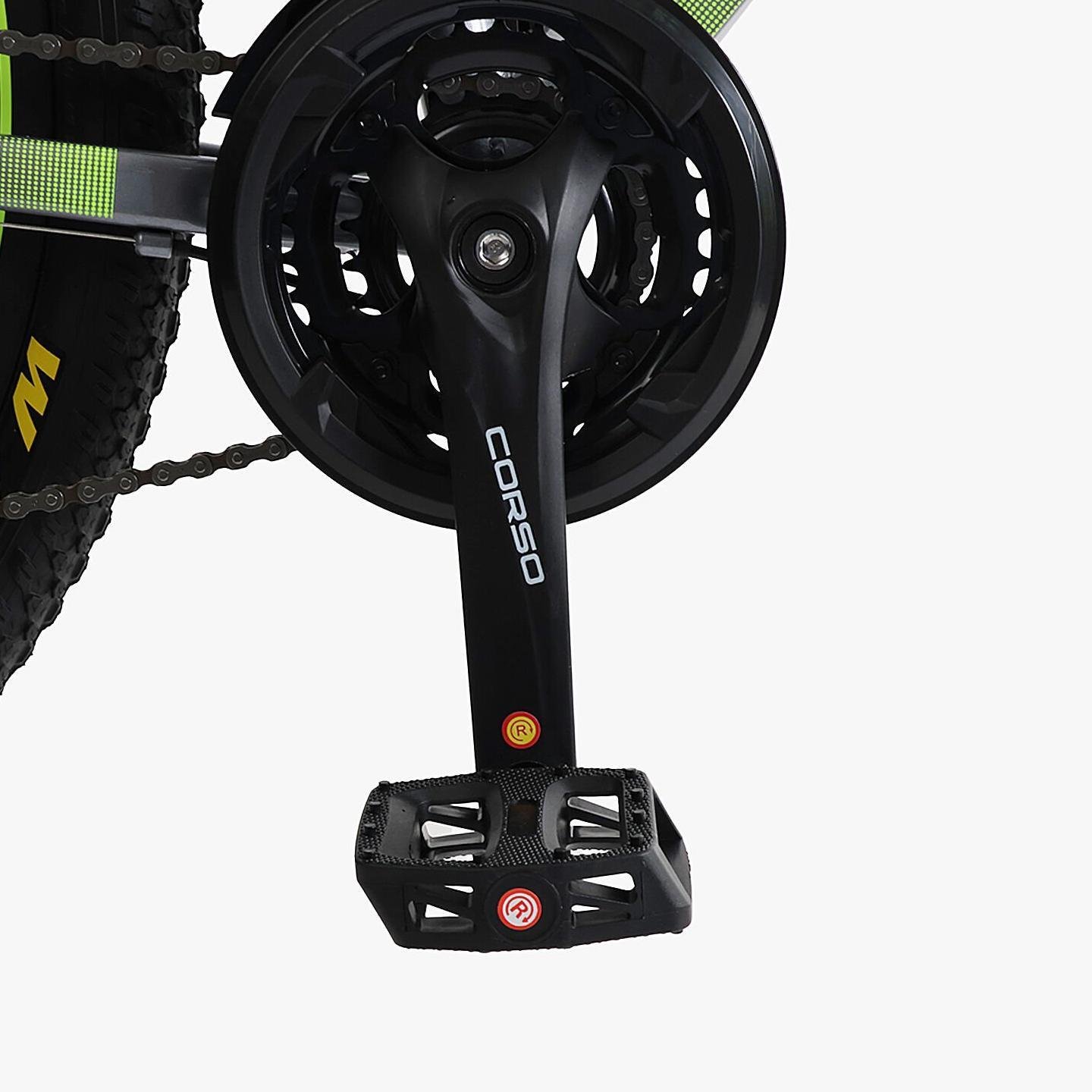 Велосипед горный Corso Energy 26"/13" Серо-желтый (1204798977) - фото 8 Велосипед горный Corso Energy 26"/13" Серо-желтый (1204798977) - фото 8