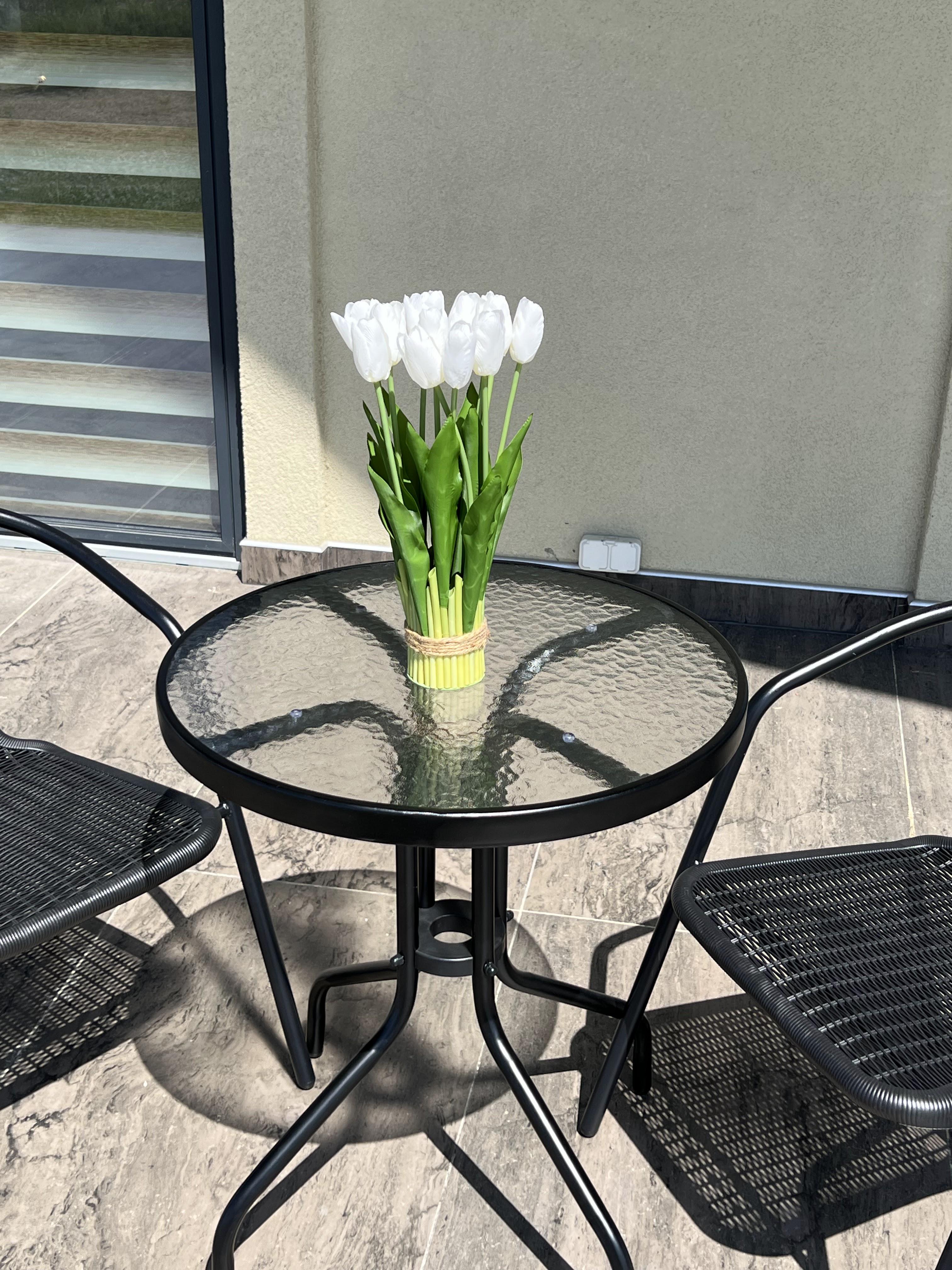 Стіл садовий круглий CARTE 60 см (40009) - фото 3 Стіл садовий круглий CARTE 60 см (40009) - фото 3