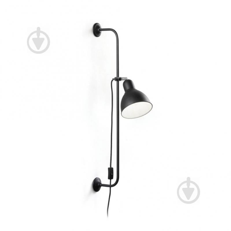 Настінний спот Ideal Lux Shower AP1 Nero (id179643)