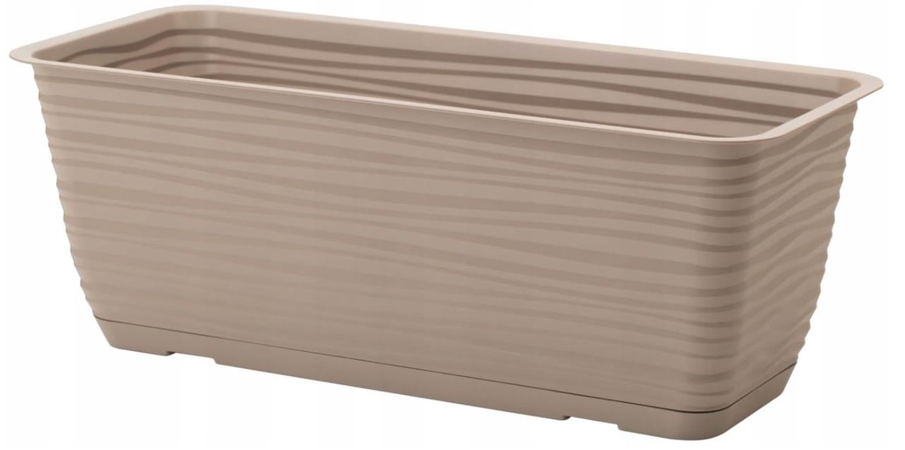 Горшок балконный Form-Plastic Sahara-40 5,7 л Бежевый (3180-051)