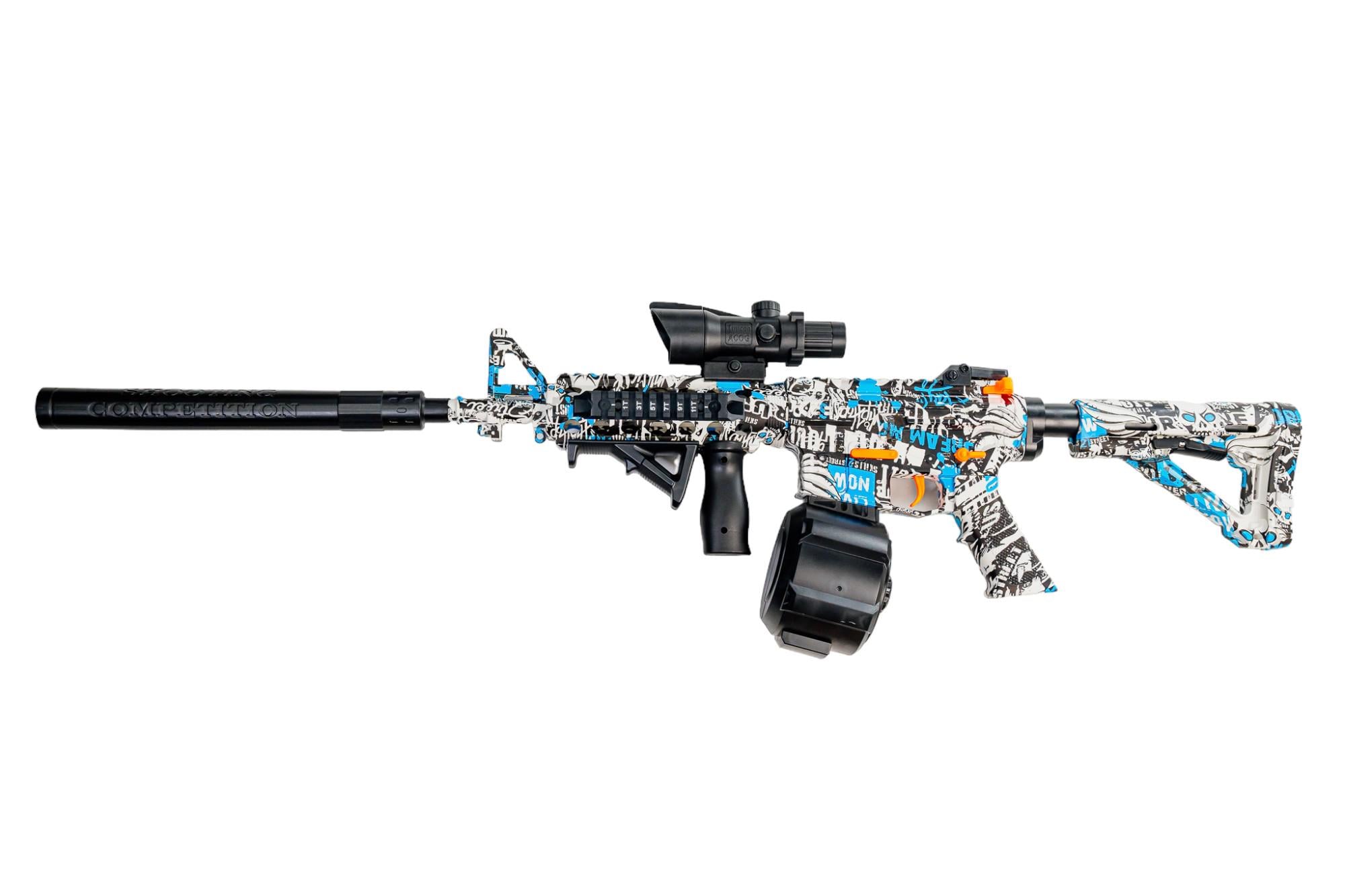 Детское оружие автомат-бластер M4A1 на орбизах (WH02-1)