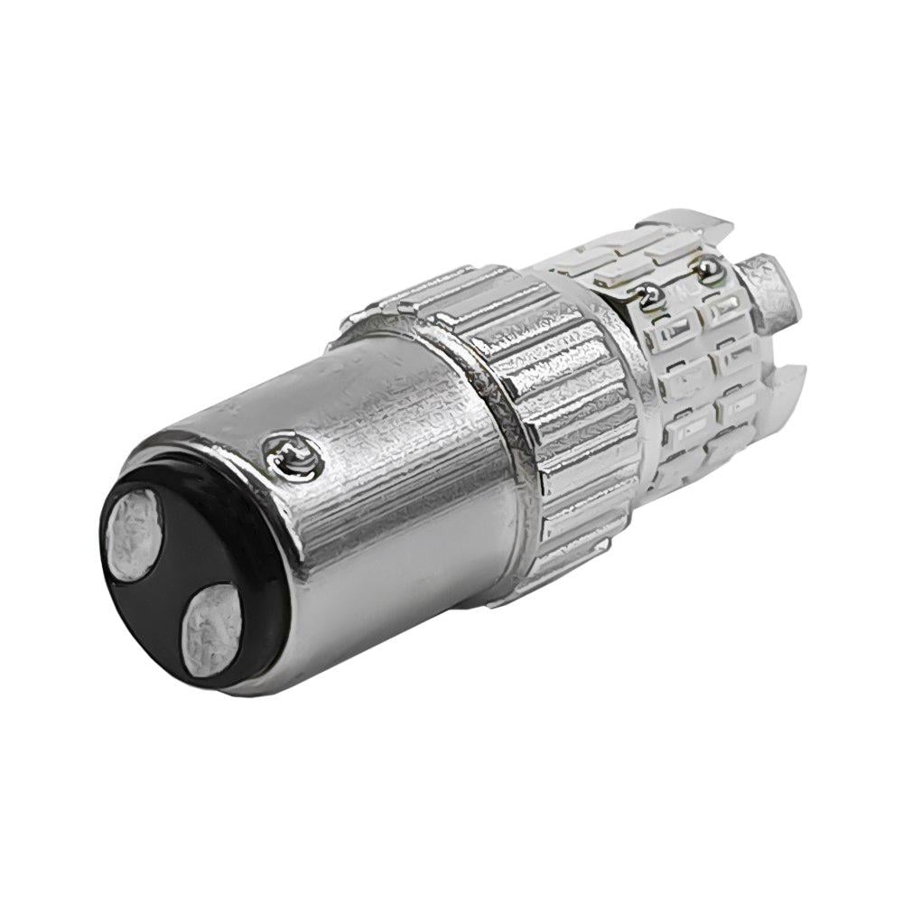 Лампа светодиодная AVolt 1157 P21/5W 3030-6SMD+3030-30SMD 12-24V Красный - фото 3