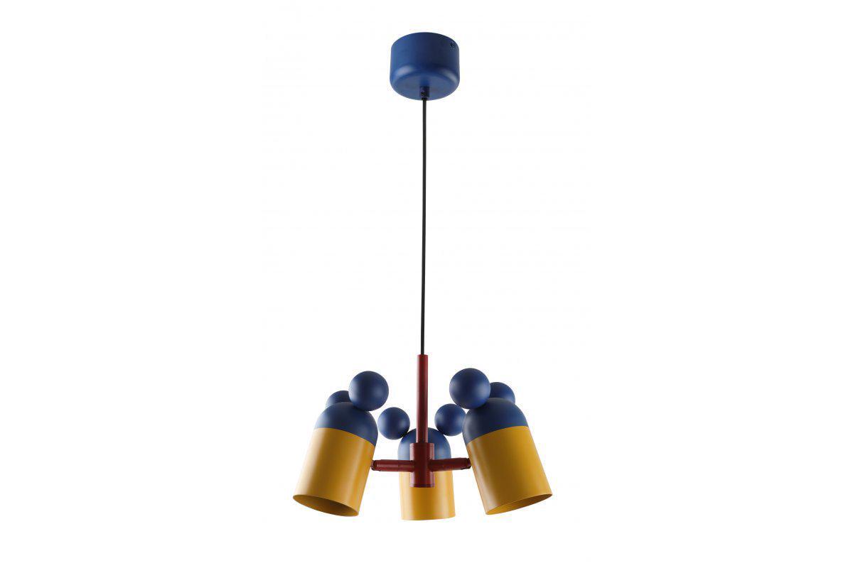 Світильник стельовий GTV MOUSE II 1854 50/60 Гц 3хE27 IP20 30 см Жовтий (27551815)