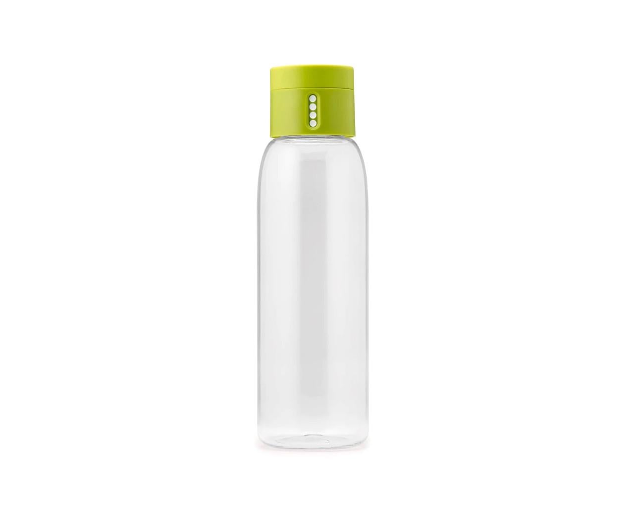 Бутылка для воды Joseph Joseph Dot Hydration-tracking с индикатором 600 мл Green (81049)