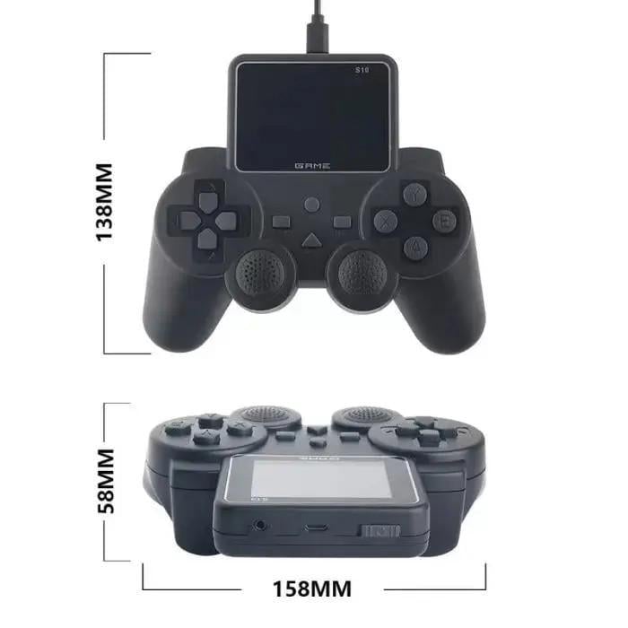 Игровая приставка Gamepad S10 с джойстиком и экраном (2104618401) - фото 2