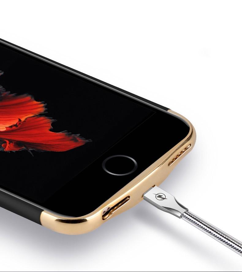 Чехол-аккумулятор XON PowerCase для iPhone 6/6S/7/8 3500 mAh Black/Gold (11183510) - фото 5