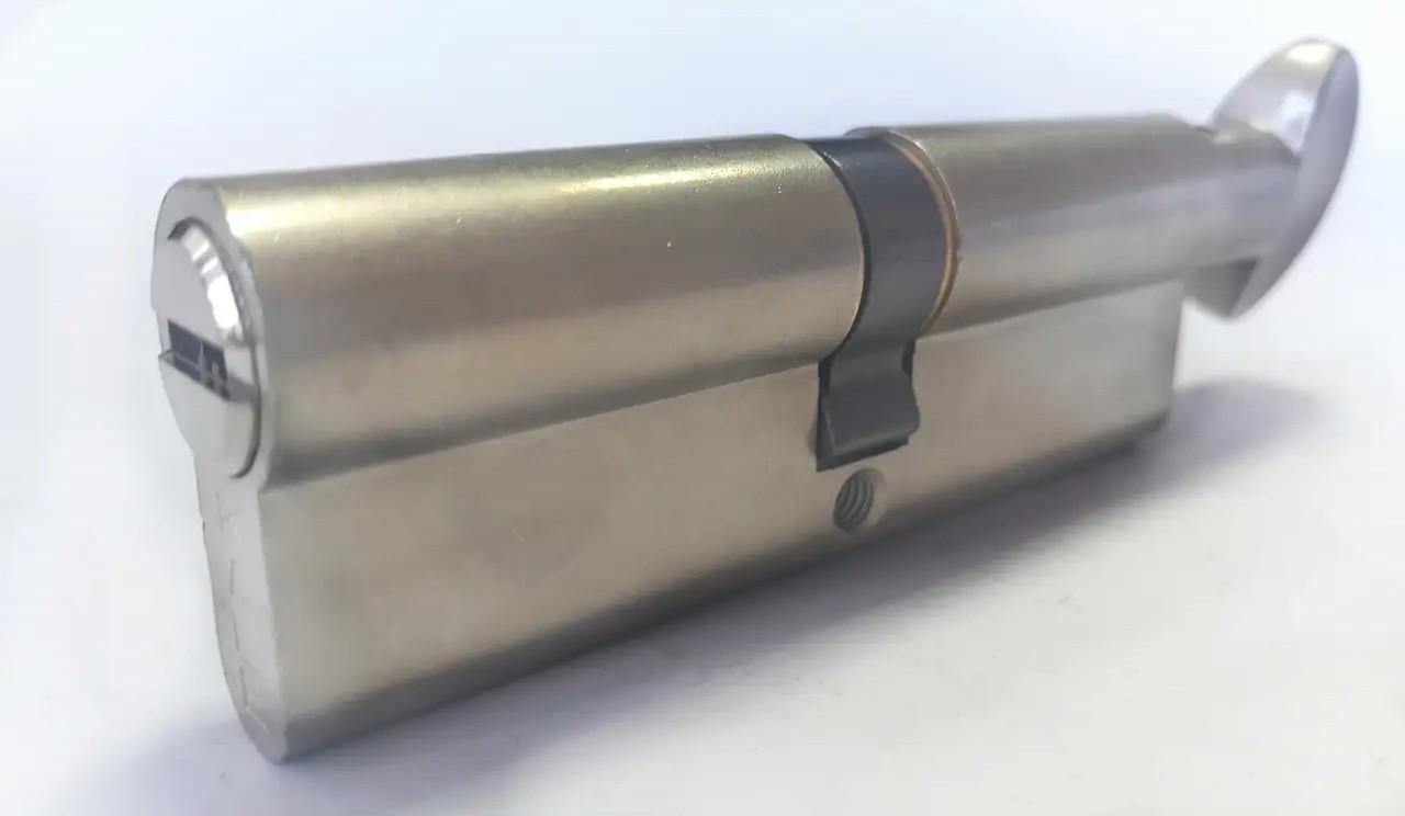 Цилиндр Kale BMЕ никель с вертушкой 40х10х40/90 мм