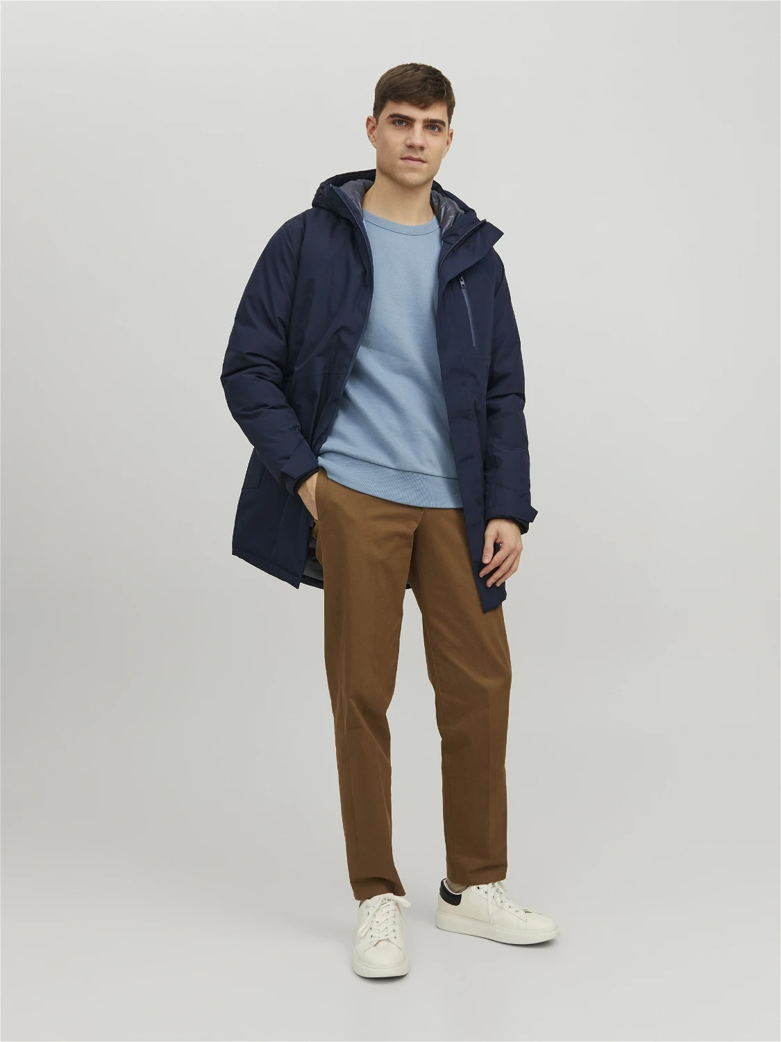 Парка Jack & Jones Wing XL Синій (21315162) - фото 3 Парка Jack & Jones Wing XL Синій (21315162) - фото 3