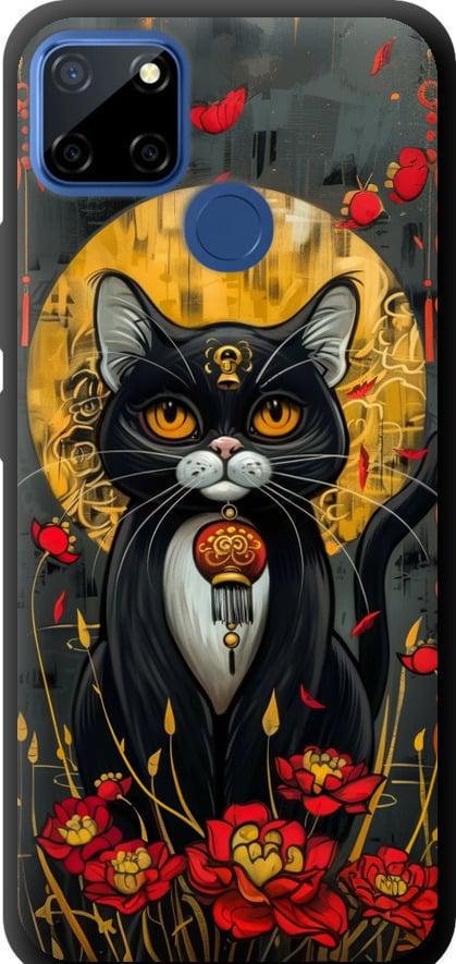 Чехол на Realme 7i China Cat (6134b-2486-42517)