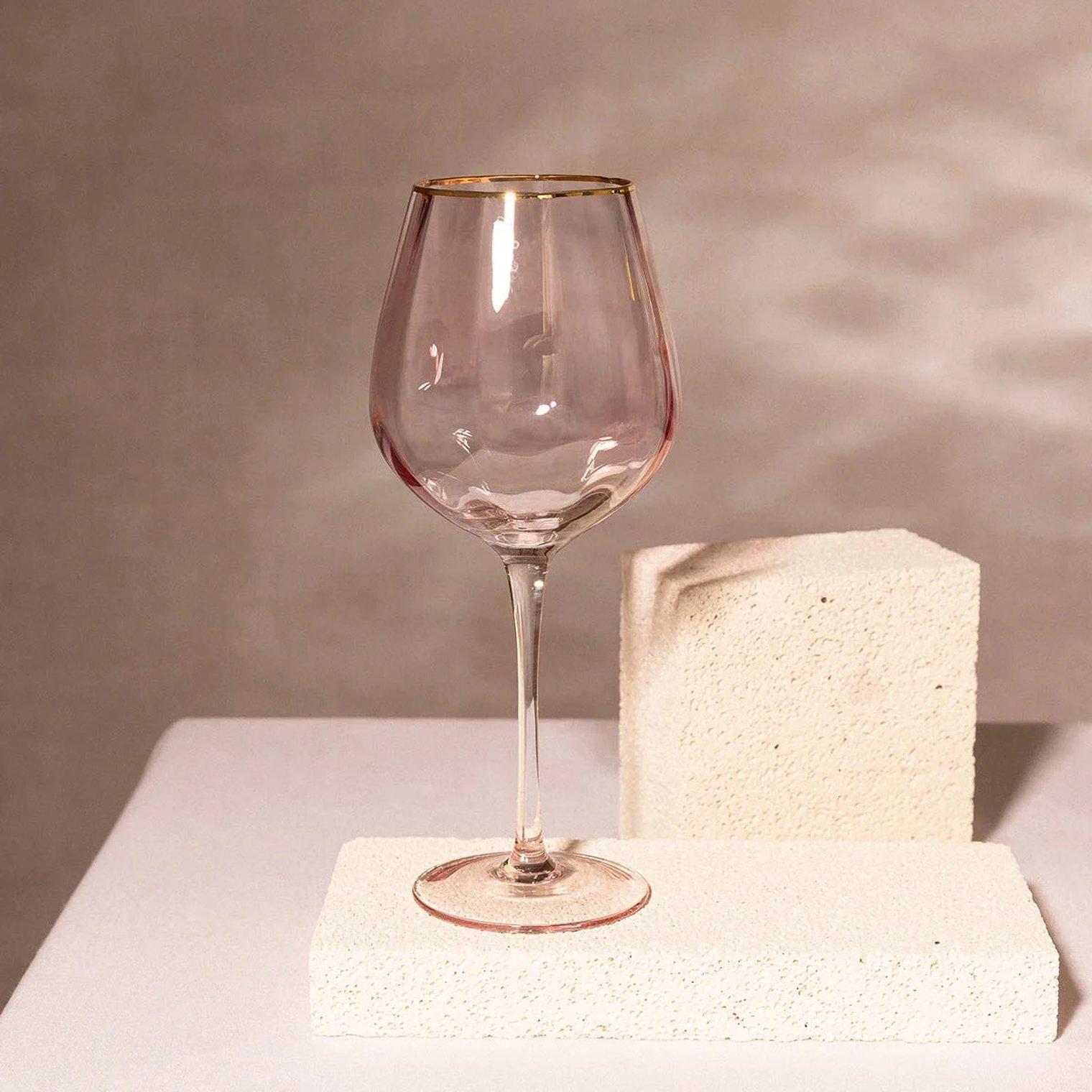 Келих для вина Homla FELICE 500 мл Рожевий (155355) - фото 5 Келих для вина Homla FELICE 500 мл Рожевий (155355) - фото 5