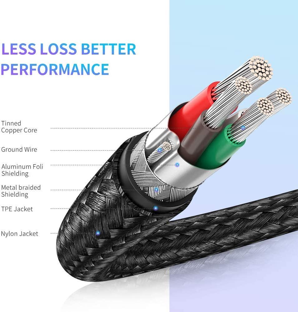 Кабель зарядный Ugreen USB 2,0 Type-C to Type-C PD QC 4,0 с нейлоновой оплеткой 1 м (US261) - фото 6 Кабель зарядный Ugreen USB 2,0 Type-C to Type-C PD QC 4,0 с нейлоновой оплеткой 1 м (US261) - фото 6