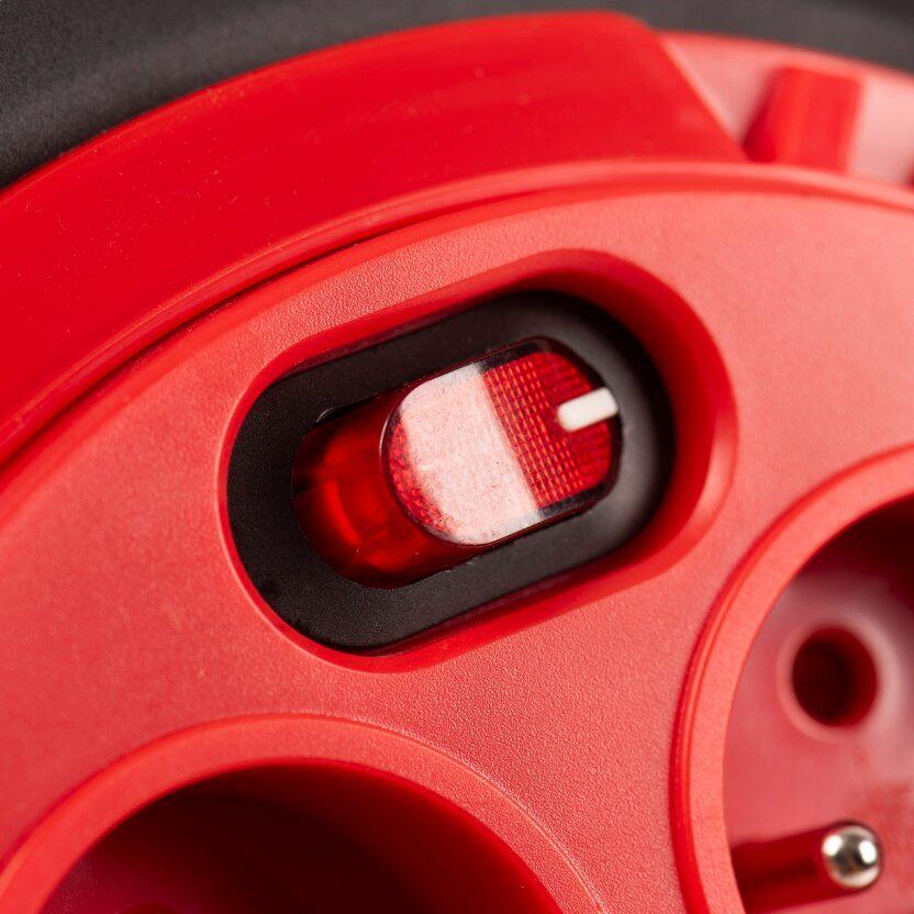 Удлинитель на катушке 4 розетки 3000 Вт 3x2,5 Мм² 25 м (b25) - фото 5 Удлинитель на катушке 4 розетки 3000 Вт 3x2,5 Мм² 25 м (b25) - фото 5