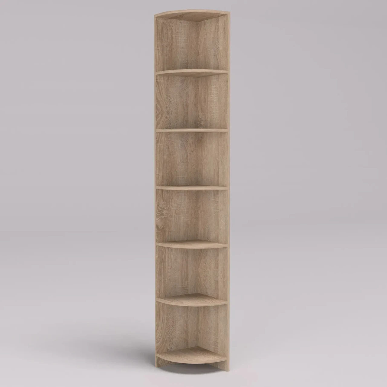 Стелаж офісний кутовий Kontinent ОК-1 32х32х210 см Дуб Сонома (53116641) - фото 3 Стелаж офісний кутовий Kontinent ОК-1 32х32х210 см Дуб Сонома (53116641) - фото 3