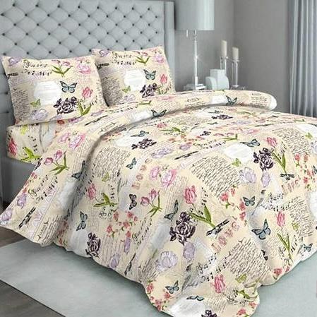 Комплект постельного белья Vital Textile Голд Люкс бязь евро 200х220 см (BLе-688)