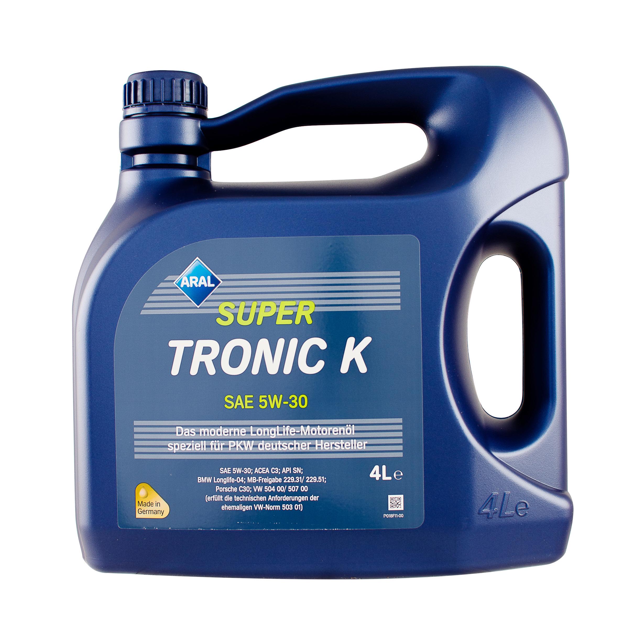 Моторна олива Aral SuperTronic K 5W-30 4 л