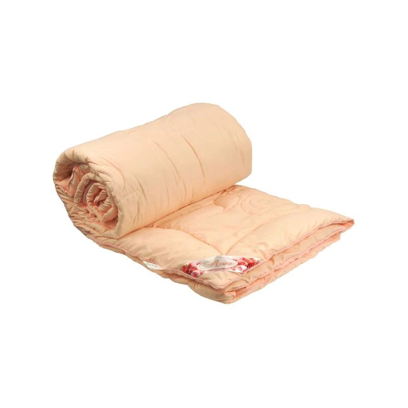 Одеяло демисезонное Руно Rose Pink с волокном Rose 200х220 см Розовый (322.52Rose Pink)