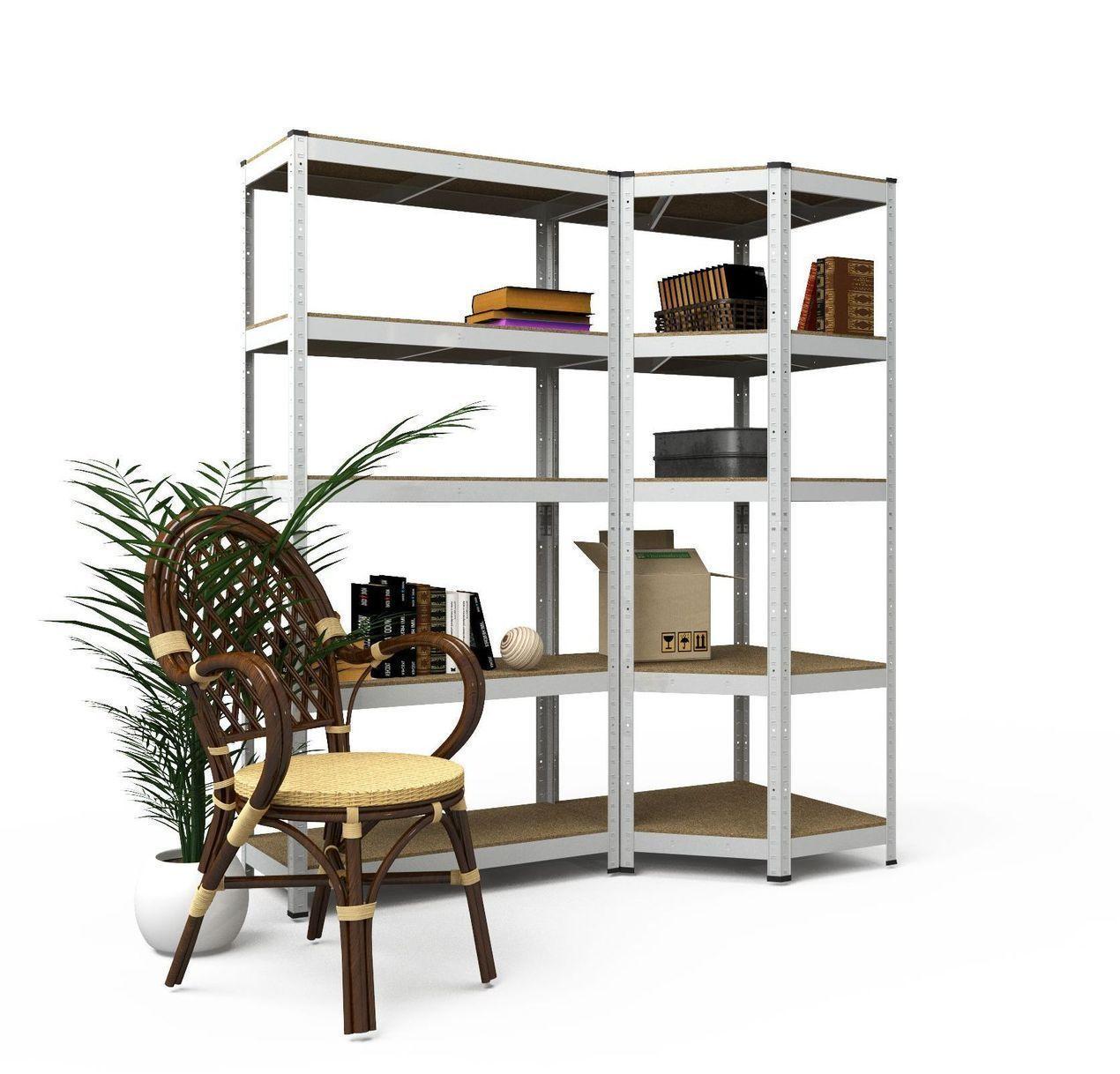 Стелаж Меткас SL Бюджет ОМ 150 кг/полицю 5 полиць МДФ оцинкований металевий 1800x1200x600 мм (2750944387) - фото 8 Стелаж Меткас SL Бюджет ОМ 150 кг/полицю 5 полиць МДФ оцинкований металевий 1800x1200x600 мм (2750944387) - фото 8