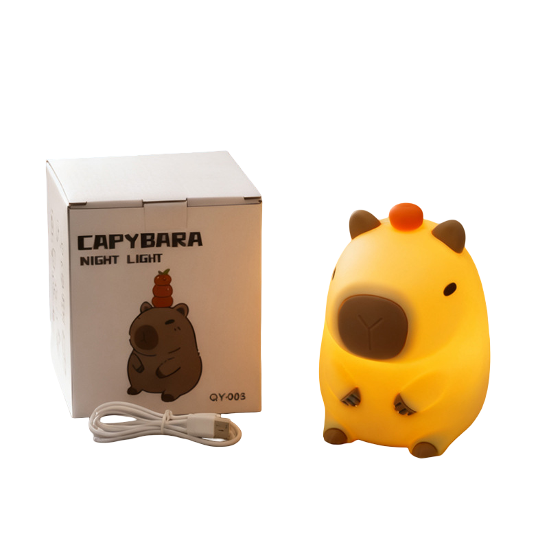 Ночник детский Капитара силиконовый LED с аккумулятором 1200 mAh с таймером 3 режима желтого света (29710) Ночник детский Капитара силиконовый LED с аккумулятором 1200 mAh с таймером 3 режима желтого света (29710)