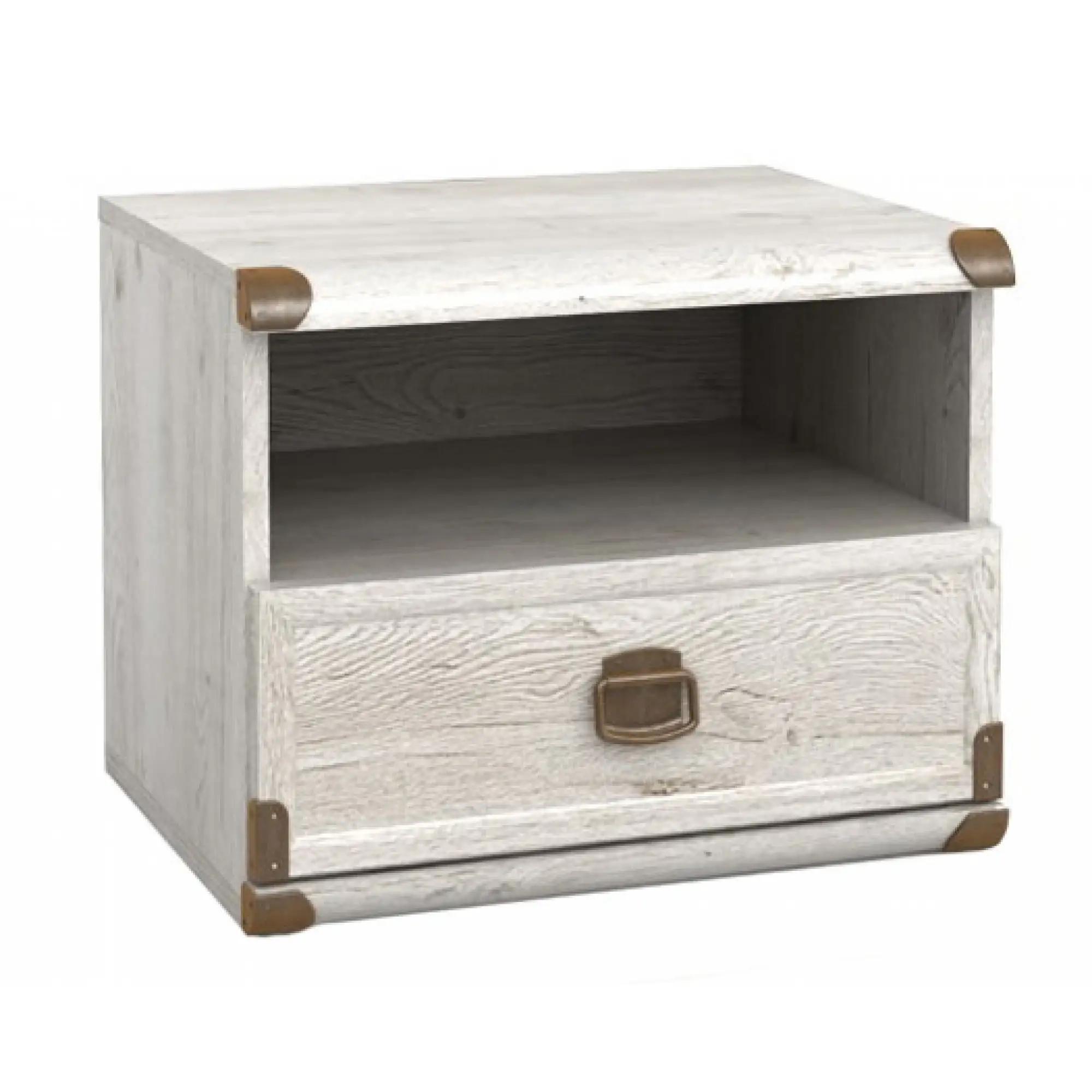 Тумба прикроватная ВМК Индиана JKOM1S/50 Сосна аризонская (VM-10423) - фото 1 Тумба прикроватная ВМК Индиана JKOM1S/50 Сосна аризонская (VM-10423) - фото 1