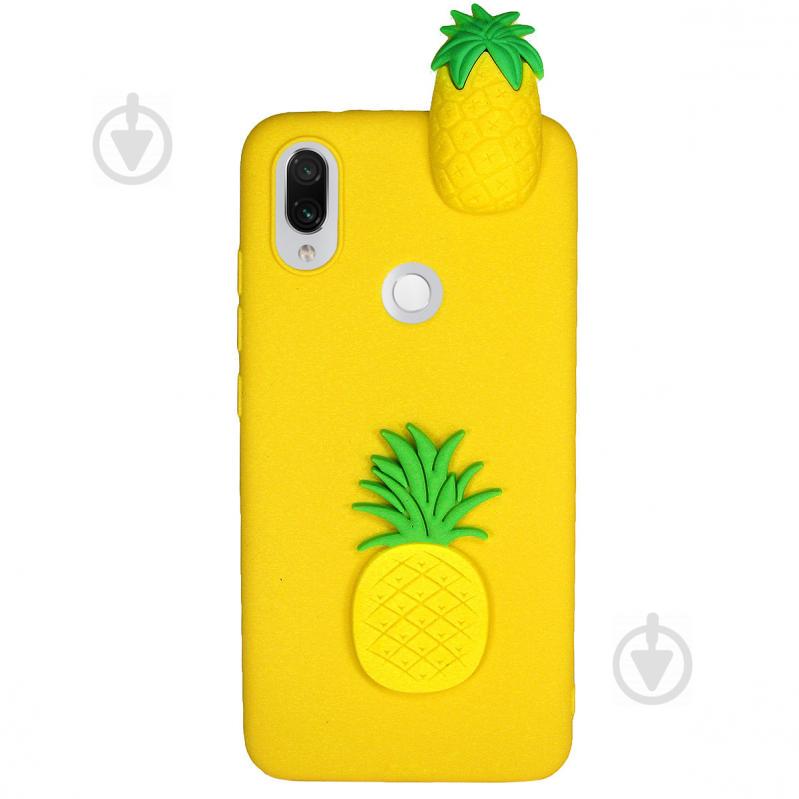 Чехол Cartoon 3D Case для Xiaomi Redmi 7 Ананасы (hub_ScVt70727)