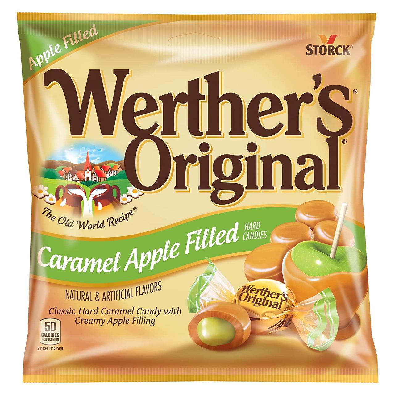 Льодяники Werther's Original Caramel Apple Filled 156 г (1662329141)