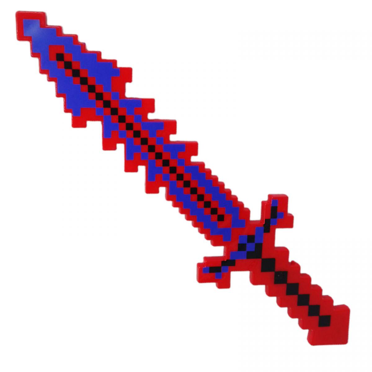Меч со светом и звуком Minecraft Красный (231877)