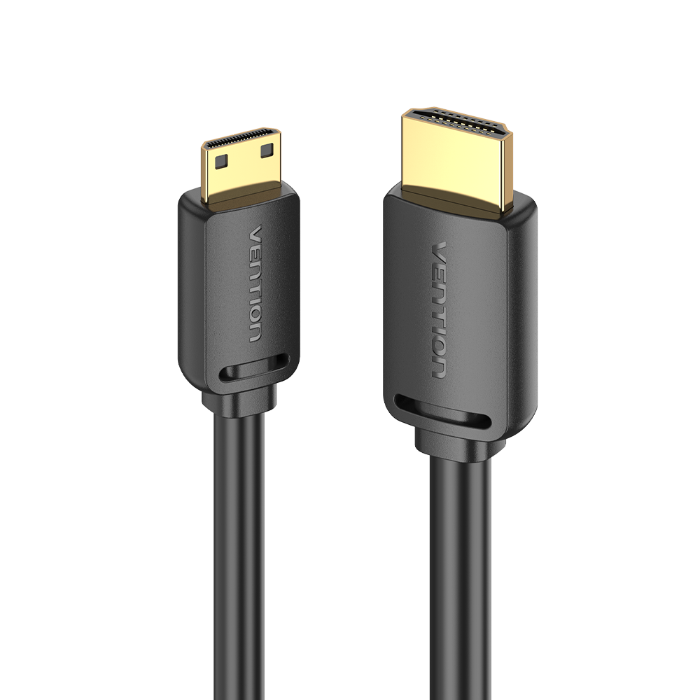 Кабель двунаправленный Vention mini HDMI-HDMI 2.0 4K 60Hz 18 Гбит/с HDR 3D Dolby 1080P 120Hz HDMI-C на HDMI-A 2 м Черный (AGHBH) - фото 13