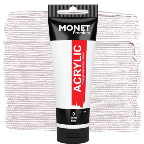 Акрилова фарба Monet 0 75 мл Білий (7504400) - фото 1 Акрилова фарба Monet 0 75 мл Білий (7504400) - фото 1