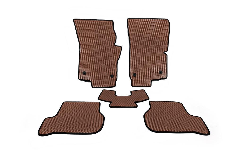 Коврики EVA Digital Designs для Seat Leon 2005-2012 гг. этилвинилацетат Коричневый