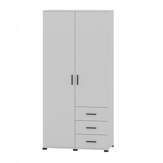 Шкаф распашной Эверест Бриз ШП-4 с ящиками Нимфея альба