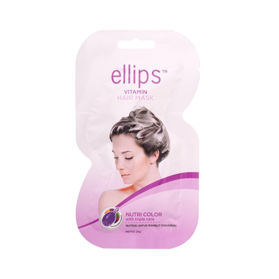 Маска для волос Ellips Сияние цвета 20 г