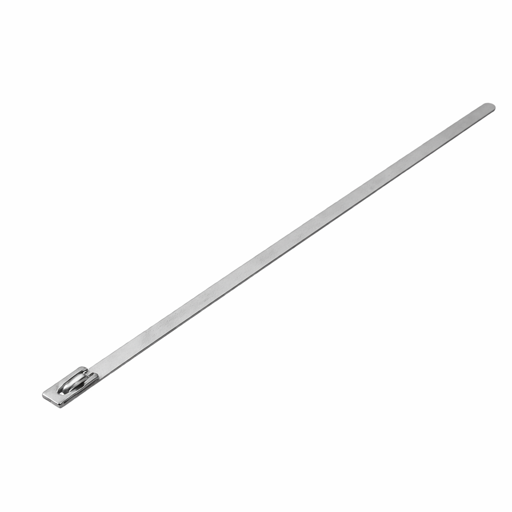 Стяжки из нержавеющей стали с коррозионной стойкостью 4,6x400 мм 30 шт. Серый (31980572)