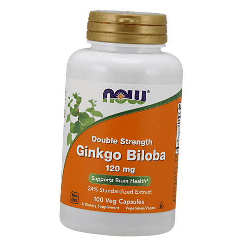 Экстракт гинкго билоба Ginkgo Biloba 120 100 вег. капс. (71128008)