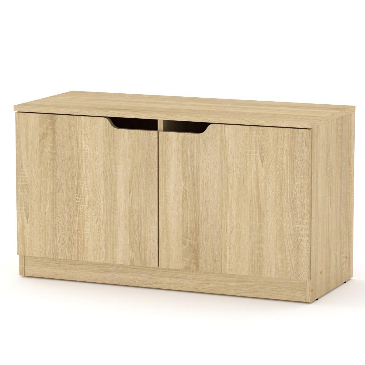 Тумба під взуття Компаніт SC-13 90х38х50 см Дуб сонома (28457782) - фото 1 Тумба під взуття Компаніт SC-13 90х38х50 см Дуб сонома (28457782) - фото 1