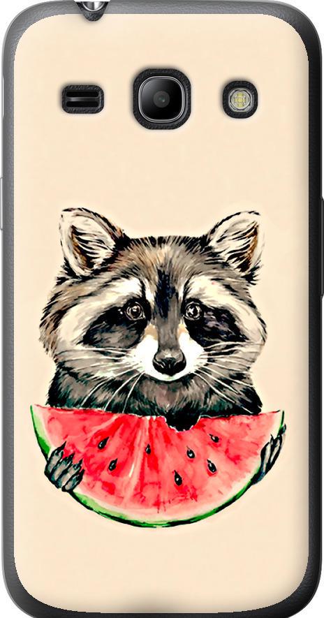 Чохол на Samsung Galaxy Star Advance G350E Єнотик з кавуном (4605u-210-42517)