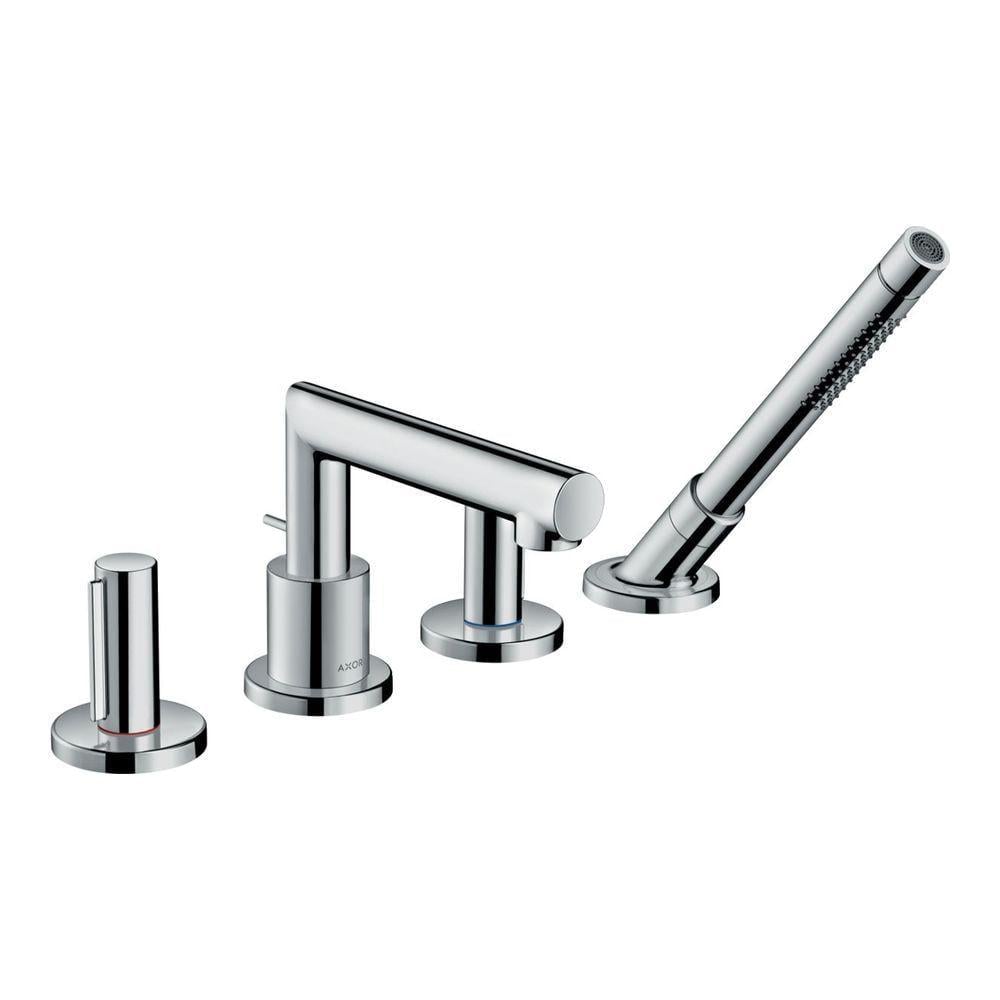 Смеситель на борт ванны скрытого монтажа Axor Uno на 4 отверстия Хром (45444000)