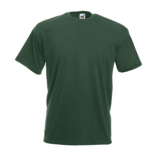 Футболка чоловіча Fruit of the Loom Valueweight XL Темно-зелений (061036047XL)