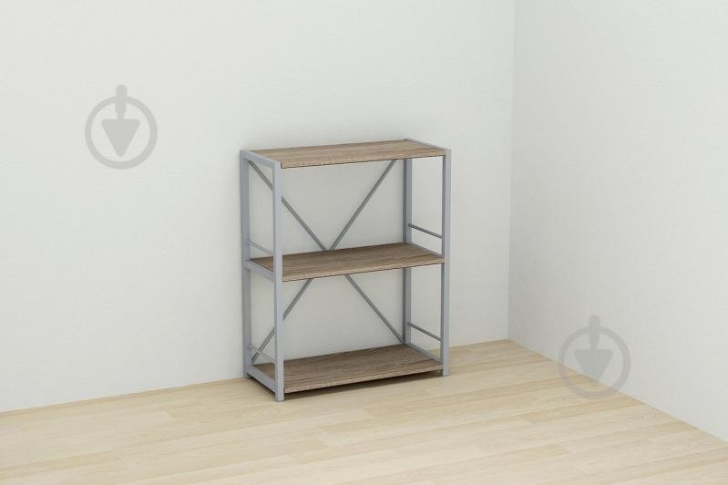 Этажерка Ferrum-decor Конект 73x60x28 см Дуб сонома (XK00233)