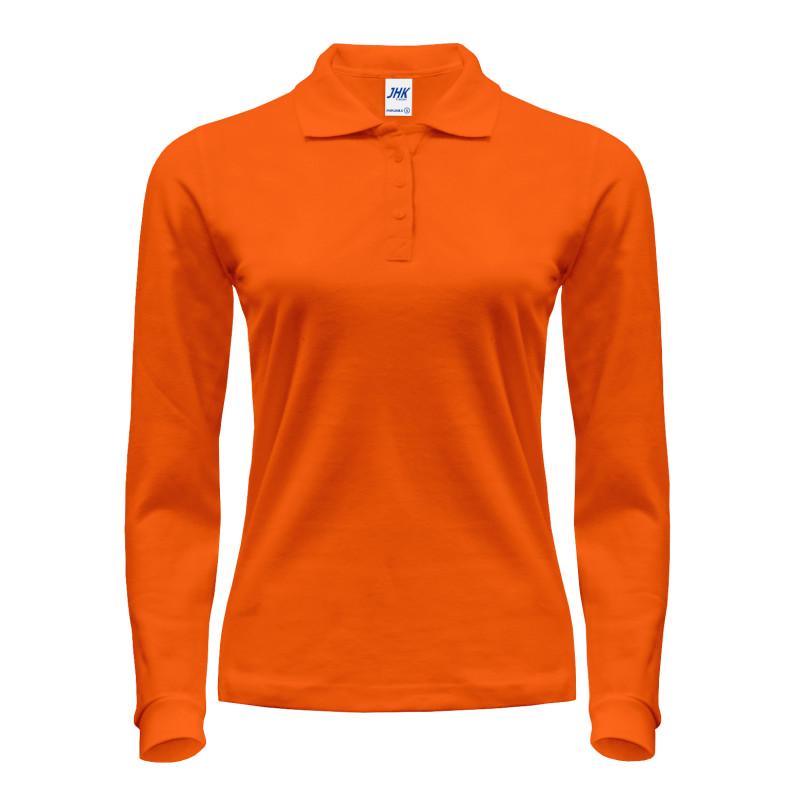 Поло JHK POLO REGULAR LADY LS M Оранжевый (OR)
